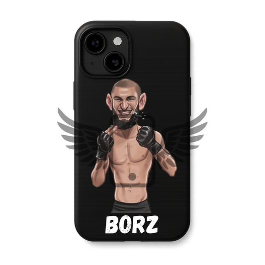 Khamzat Chimaev Portrait Phone Case