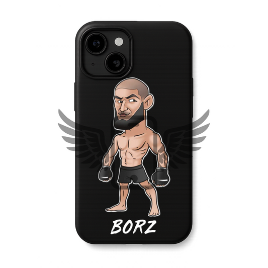 Khamzat Chimaev Caricature Phone Case